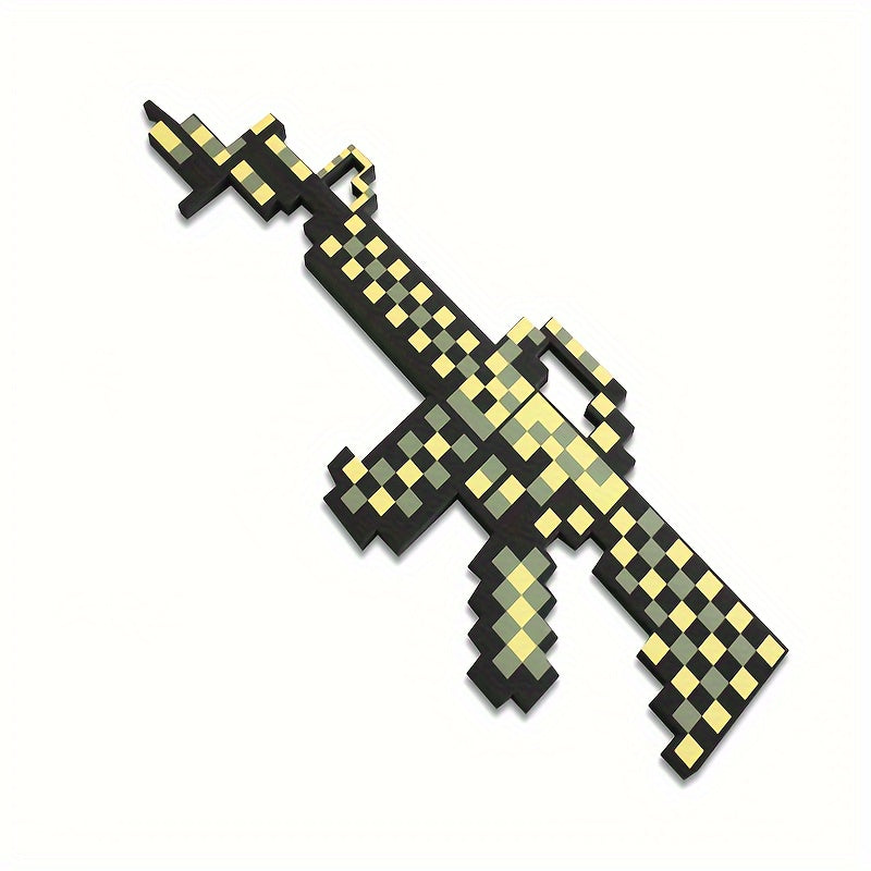 24-Piece Educational Toy Set - Foam Diamond Sword & Toy Machine Gun