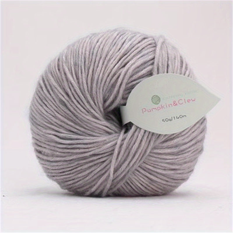 1pc Pumpkin Ball Cotton Yarn for DIY Knitting Crocheting