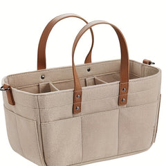 Felt Diaper Handbag Storage Bag Mother Baby Diaper Bag Storage Hand Basket