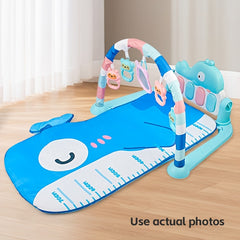 5pcs Infant Educational Game Mat Set w/ Handheld Game Mat & Music Pedal Piano