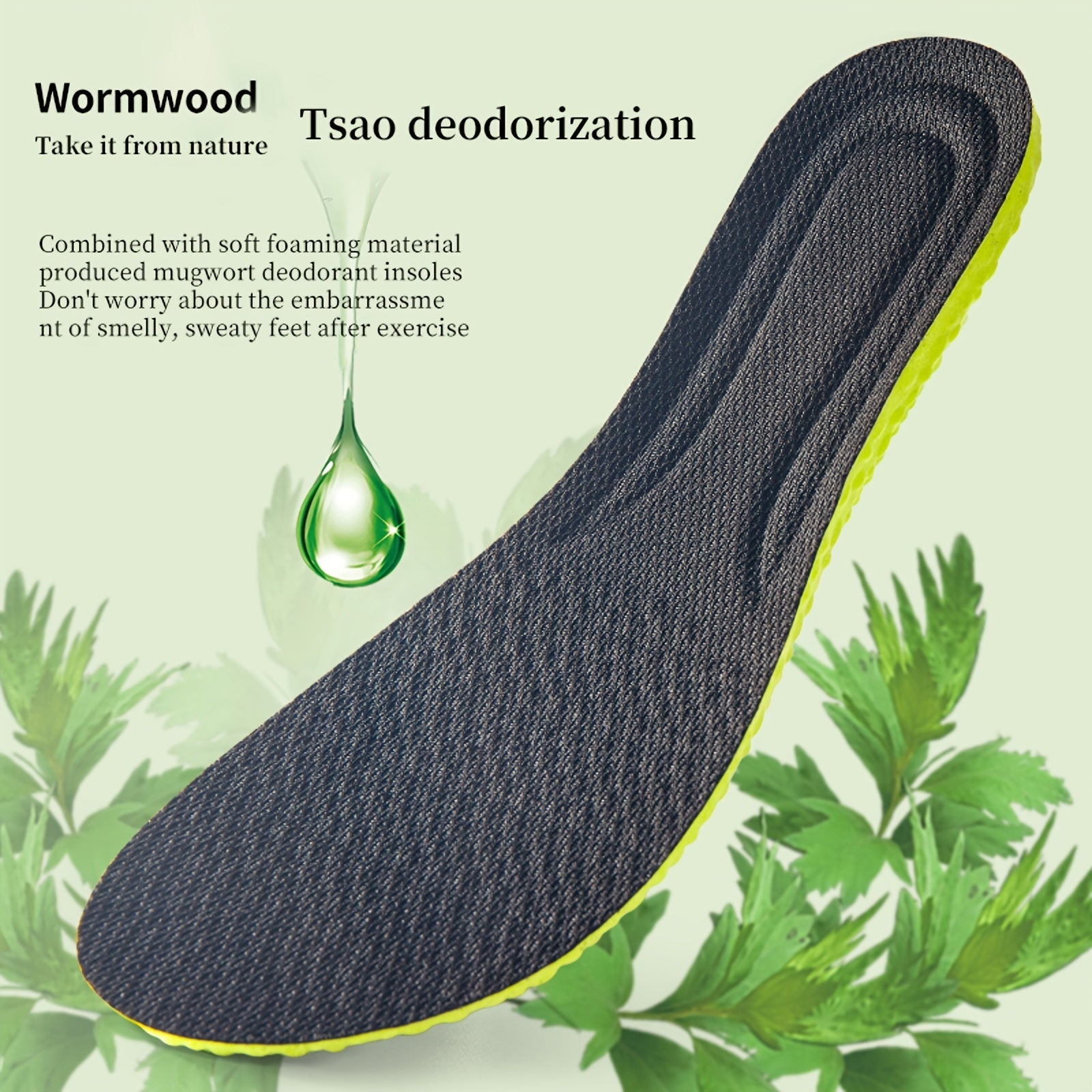 Shock Absorption Arch Support Athletic Insoles Men Women
