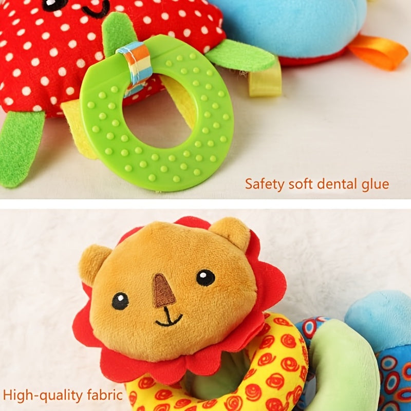 Crib Wrapping Plush Toys for Newborn Baby - Multifunctional Comfort Bed