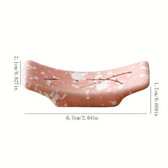 4pcs Japanese Chopsticks Holder Creative Ceramic Stand
