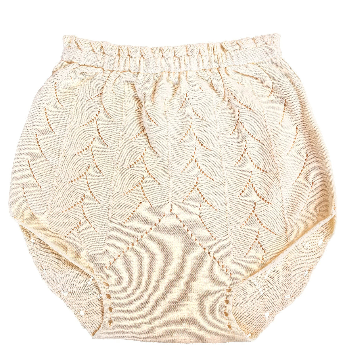 Baby Girls Knit Ruffled Cotton Panties for Spring and Autumn