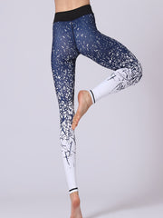 Quick Dry Print Sports Leggings Butt Lifting Yoga Pants