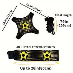 Adjustable Elastic Football Kick Trainer for Single Practice