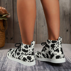 Platform High Top Sneakers Non Slip Loafers Lightweight Shoes