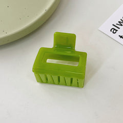 Colorful Acrylic Claw Clip Minimalist Women Hair Clip Gift For Her