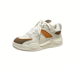 Men's Chunky Sneakers Lace-up Athletic Shoes