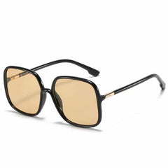 Large Frame Square Sunglasses for Vacation