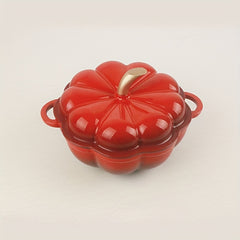 Pumpkin Enamel Pot 20 32 Cm Cast Iron Dutch Oven Casserole