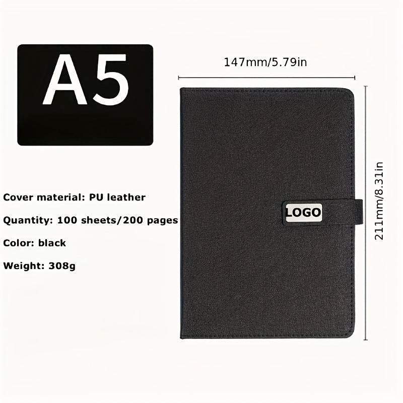 Personalized Engraved Notebook - Thickened Business Souvenir