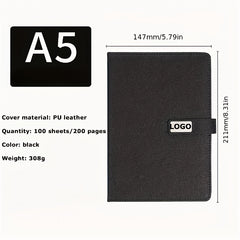 Personalized Engraved Notebook - Thickened Business Souvenir