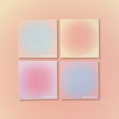 200 Sheets Gradient Sticky Notes Tearable Sticky Note Paper