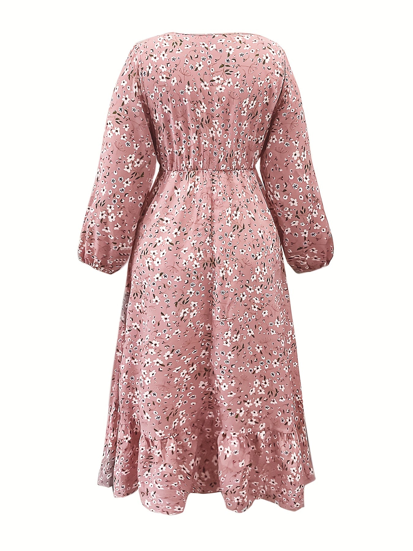  Ditsy Floral Print Maxi Dress