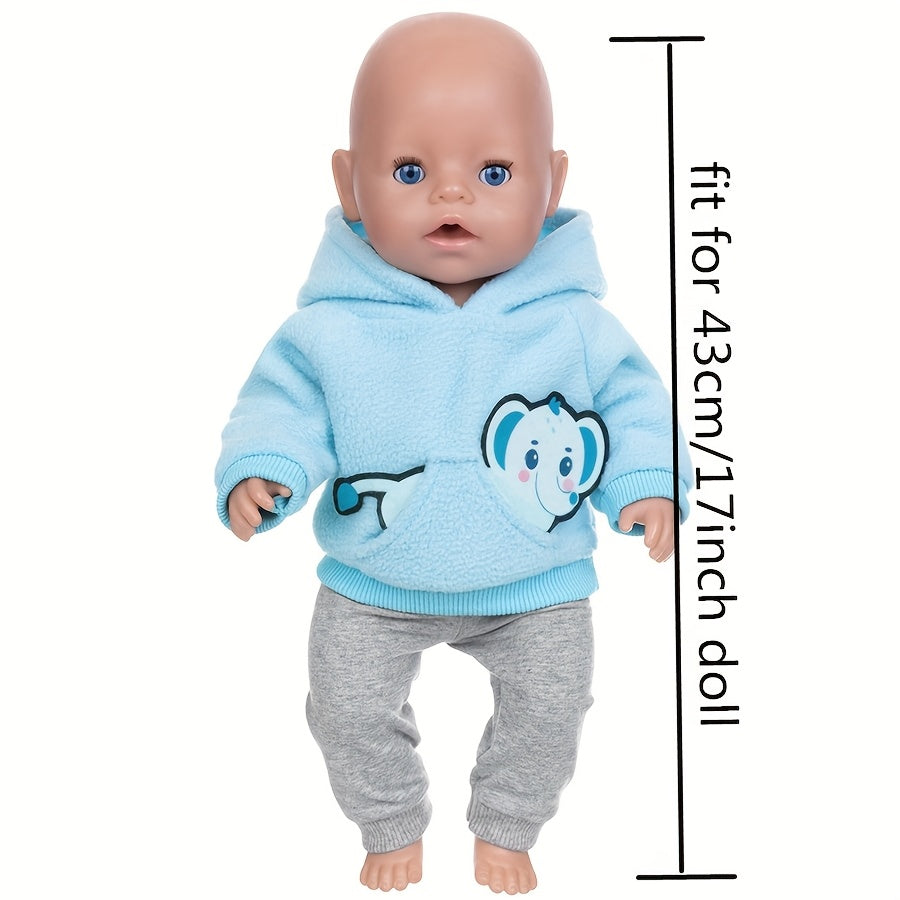 17inch Doll Clothes Set - Doll Not Included