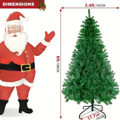 Artificial Christmas Tree Foldable Stand Home Office Party Decoration
