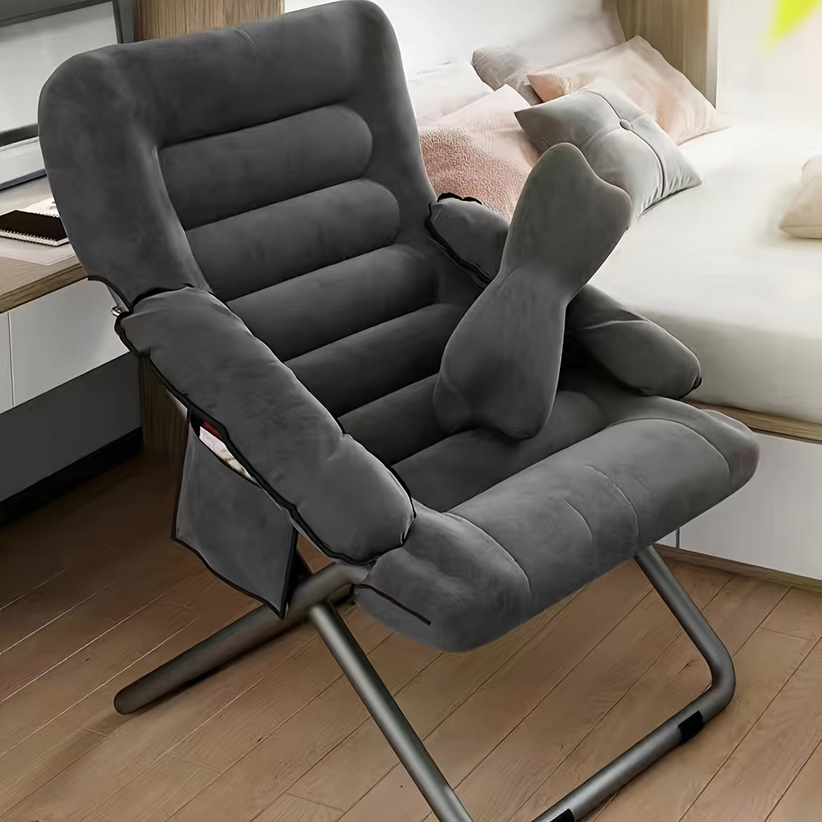 Recliner Lunch Chair Lazy Sofa Dormitory Balcony Computer Chair