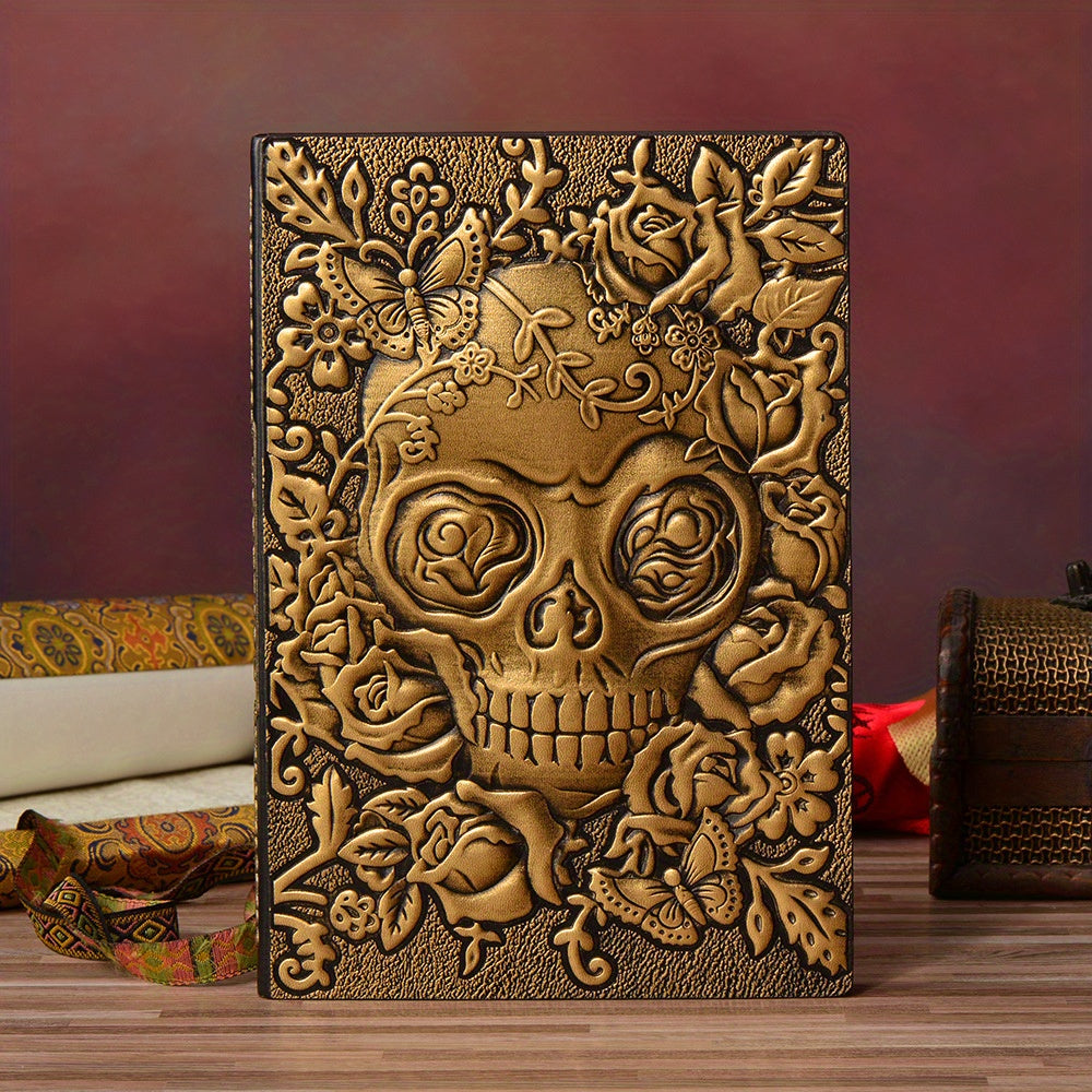 Skull Element Office Business Notebook A5