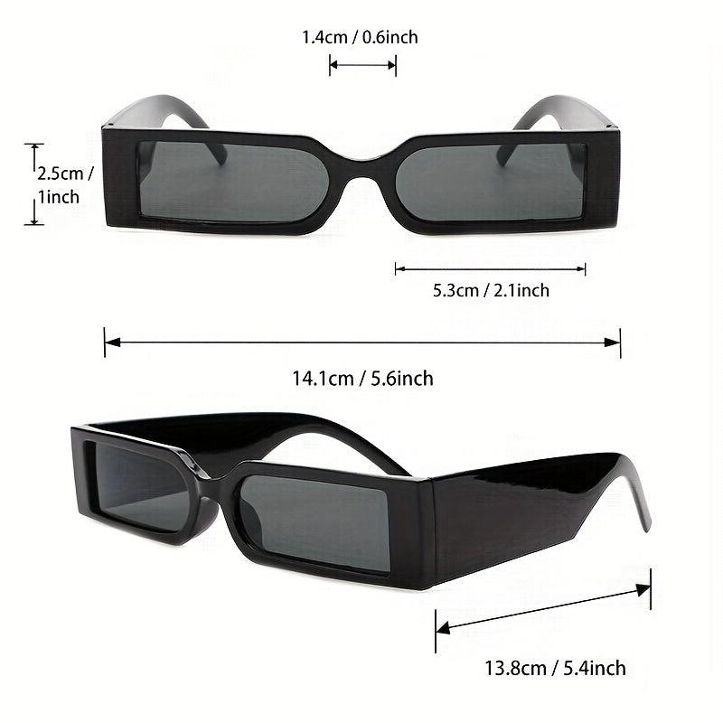 Men's Small Frame Sunglasses for Street Photography and Holiday Parties