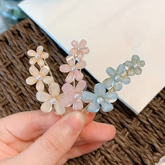 Flower Bobby Pin Back Head Clip Side Clip Bangs Clip Hair Accessories