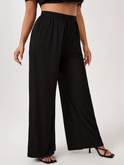  Women's High Waist Wide Leg Trousers