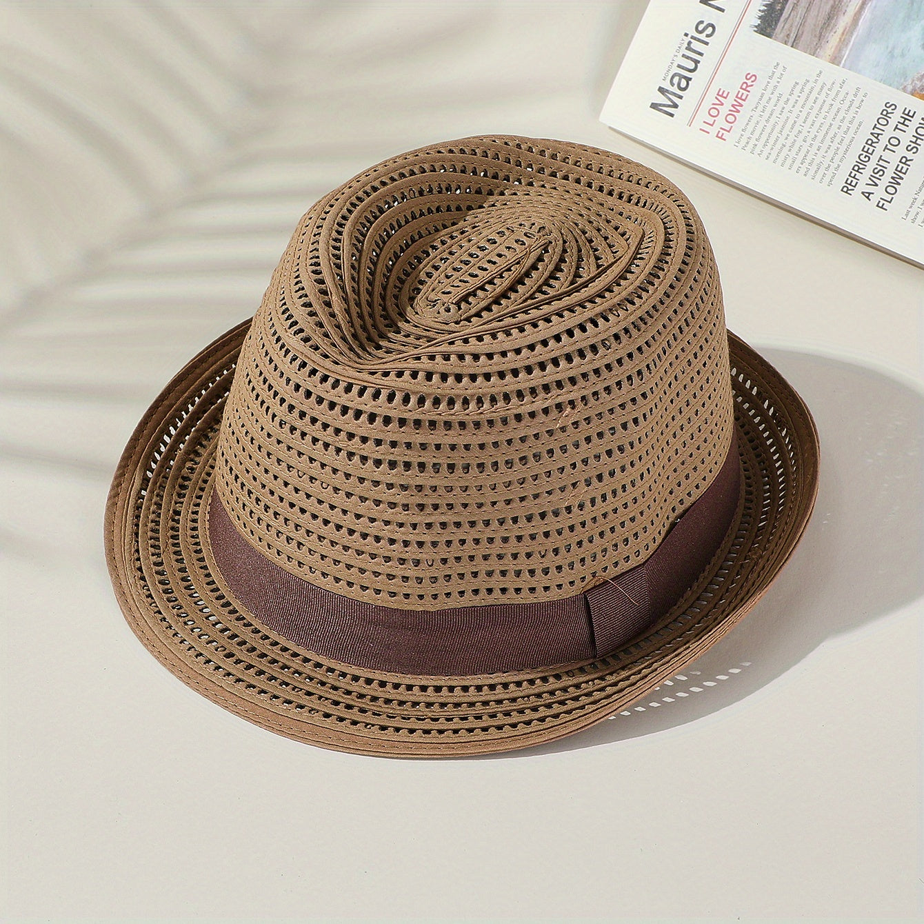 British Summer Men's Sun Hat Sun Protection Casual Top Hat