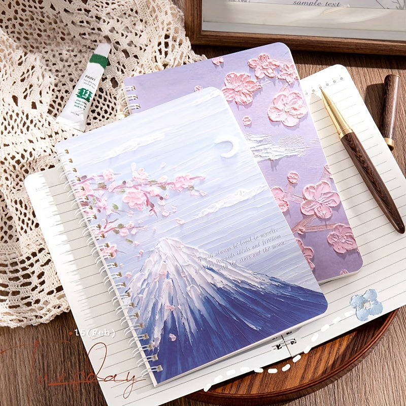4pcs Creative Painting Notebook Set for Students