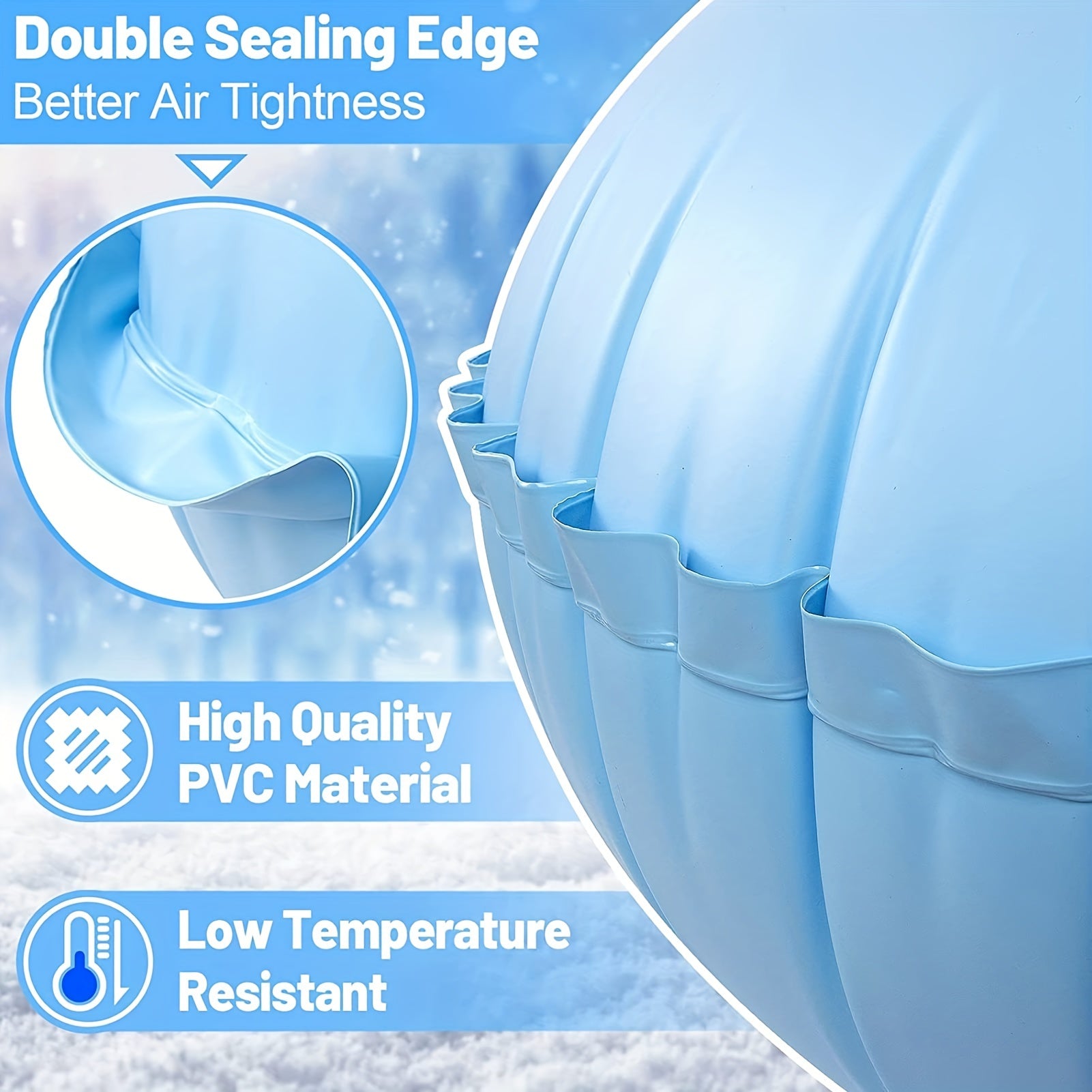 Winter Air Pillow for Above Ground Pools - 121x92 cm
