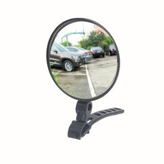 360 Degree Rotating Bike Mirror for Rear View Safety Universal Handlebar Mount