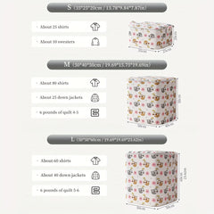 Foldable Sloth Storage Bag - Large Capacity Bedroom Clothes Organizer