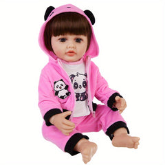 Pink Panda Doll Outfit, 22in Doll Clothes