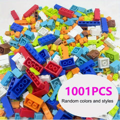 1001pcs Teen Building Blocks DIY Assembly Toy