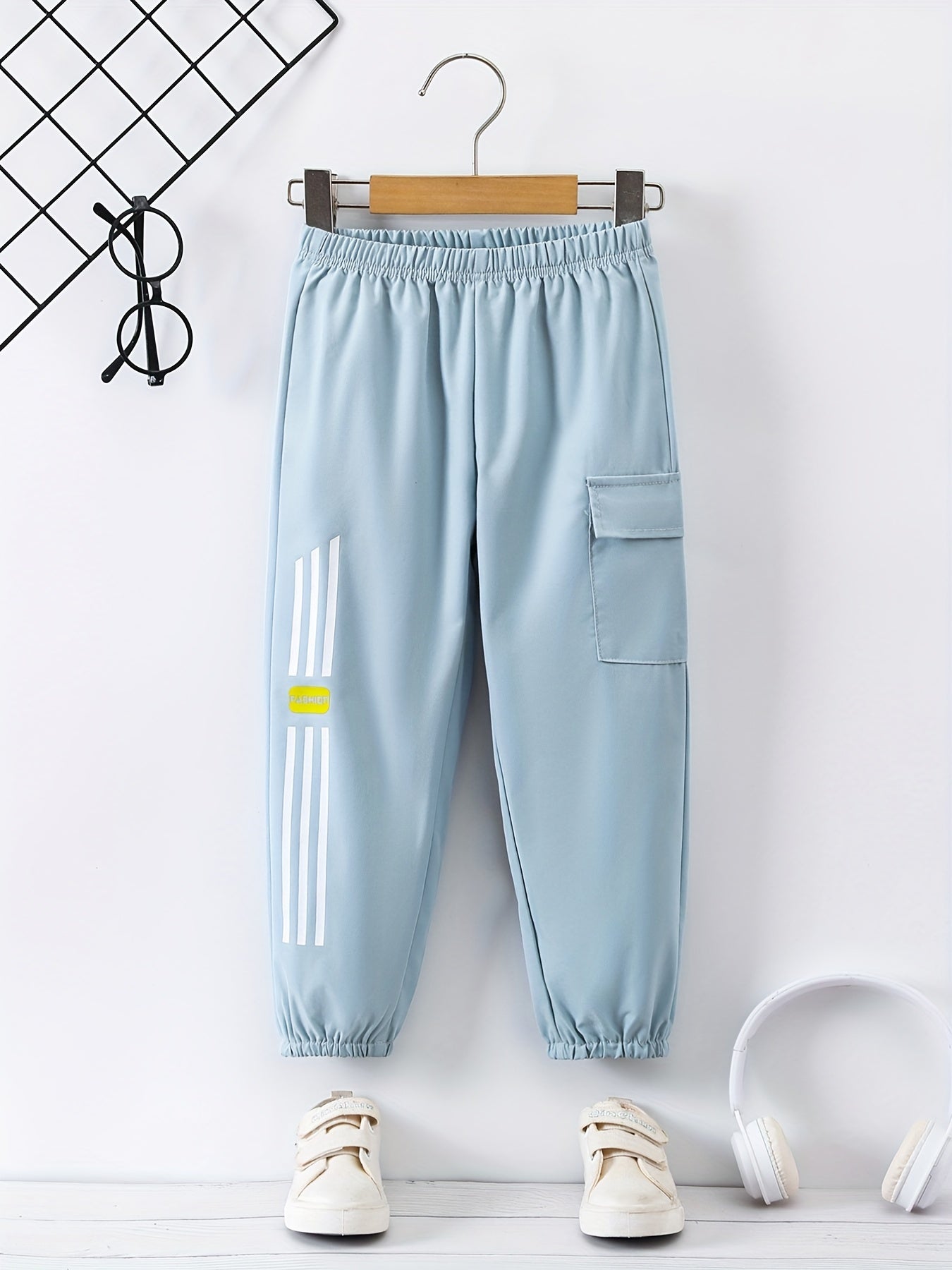Boys Active Sweatpants Quick Drying Jogger Sports Pants