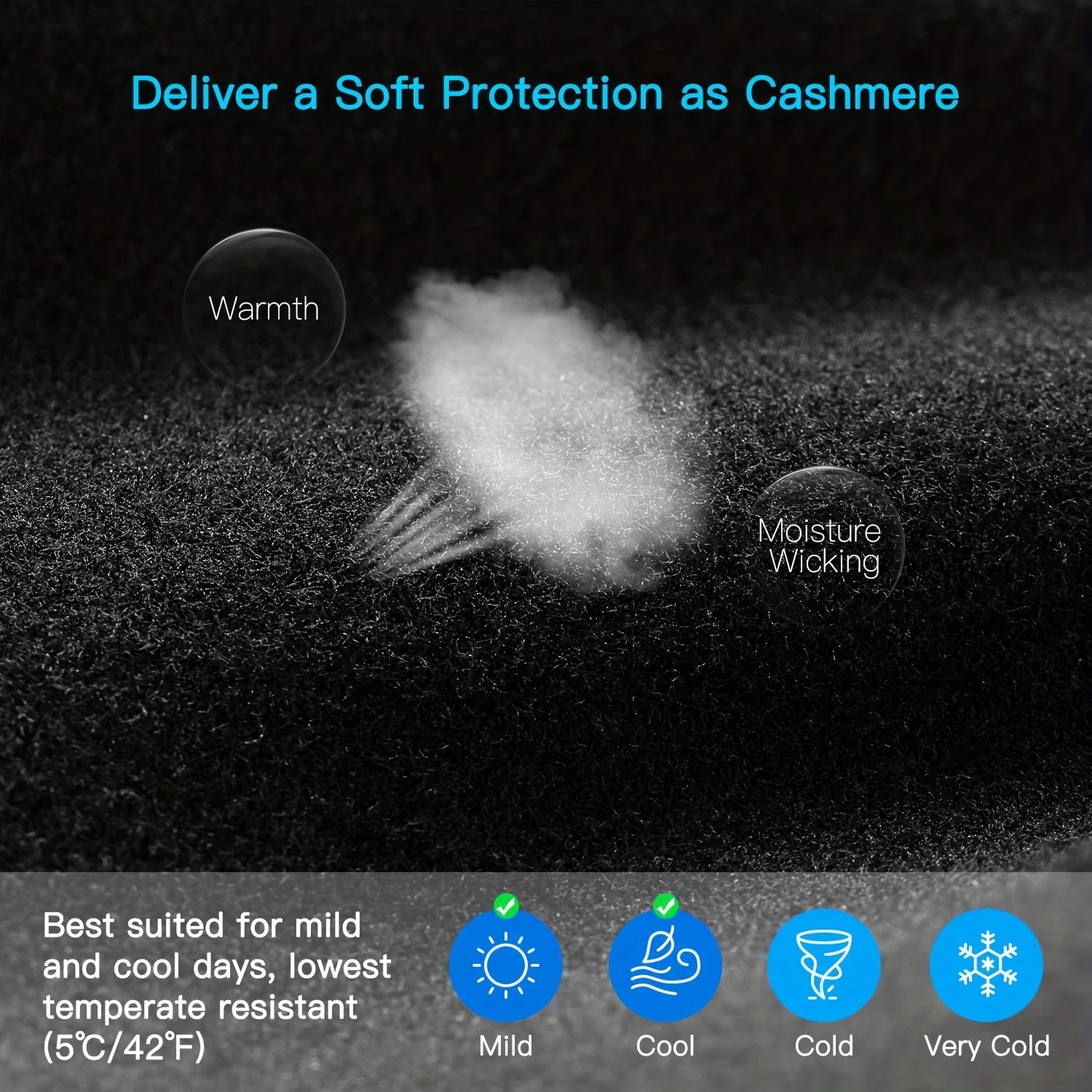 Touch Screen Anti-Slip Warm Gloves for Cycling Biking Driving