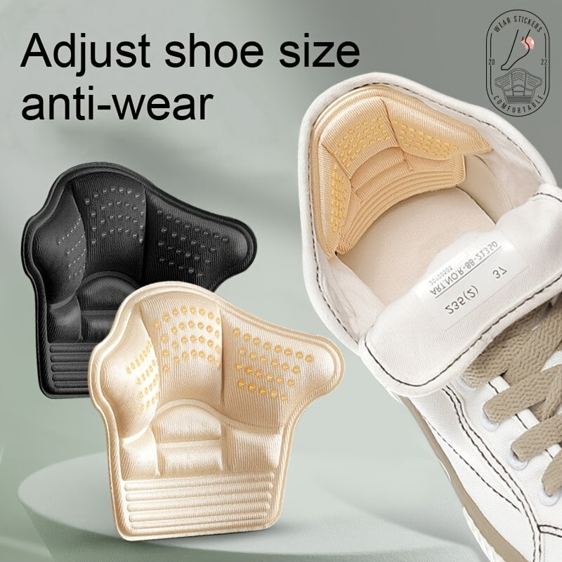 Heel Sticker Anti-drop Insole Half Size Pad for Big Shoes