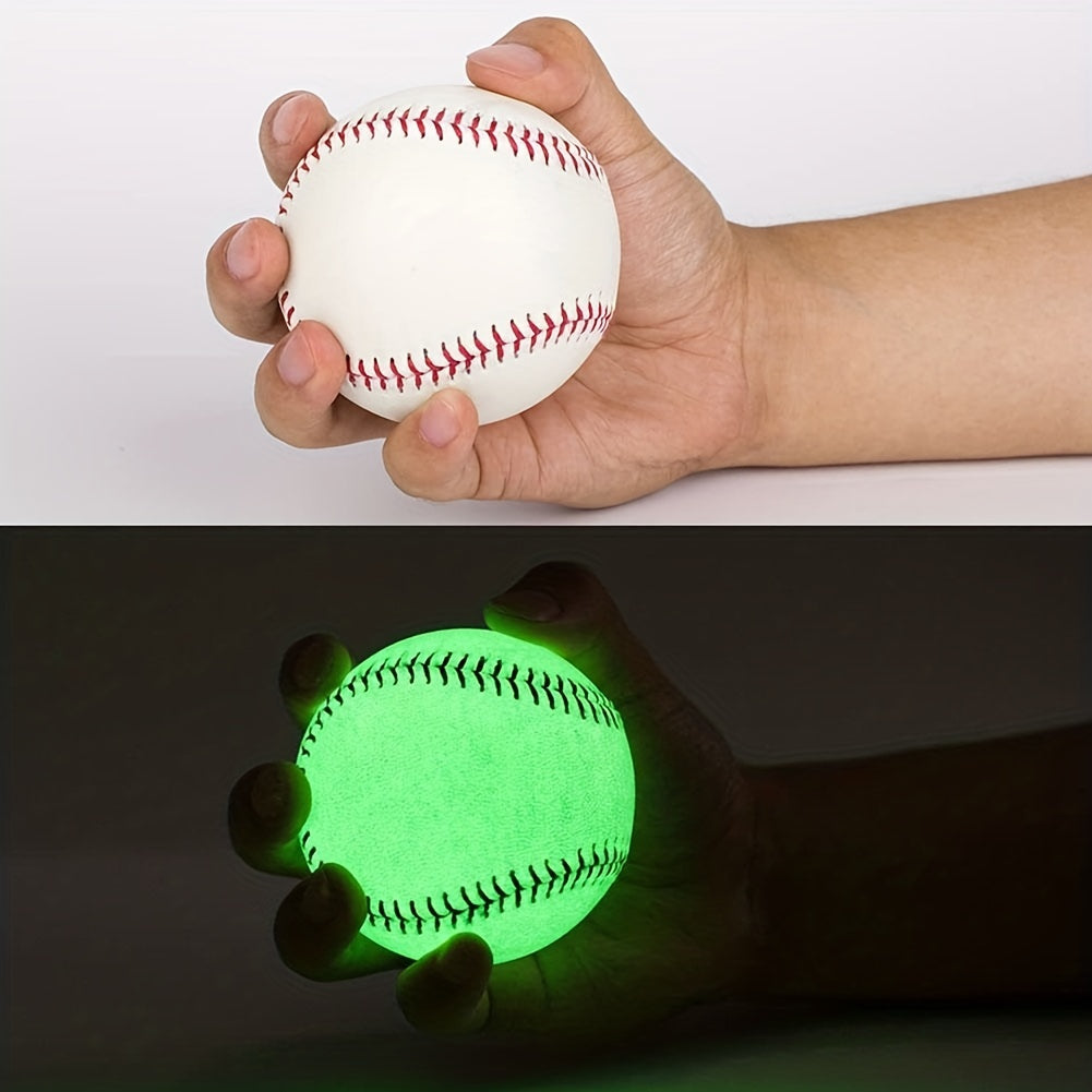 High Visibility Glow In The Dark Baseball for Nighttime Sports