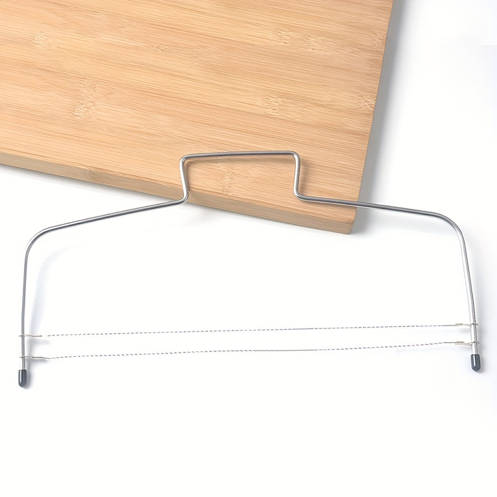 1pc Cake Cutter Slicer Leveler Double Wires Cake Slicer Baking Tools