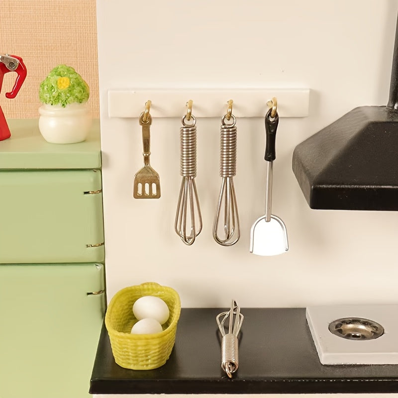 Dollhouse Food Play Egg Beater Kitchen Model Decoration Prop
