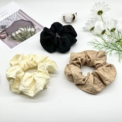 Colorful Boho Large Scrunchies Women Hair Accessory