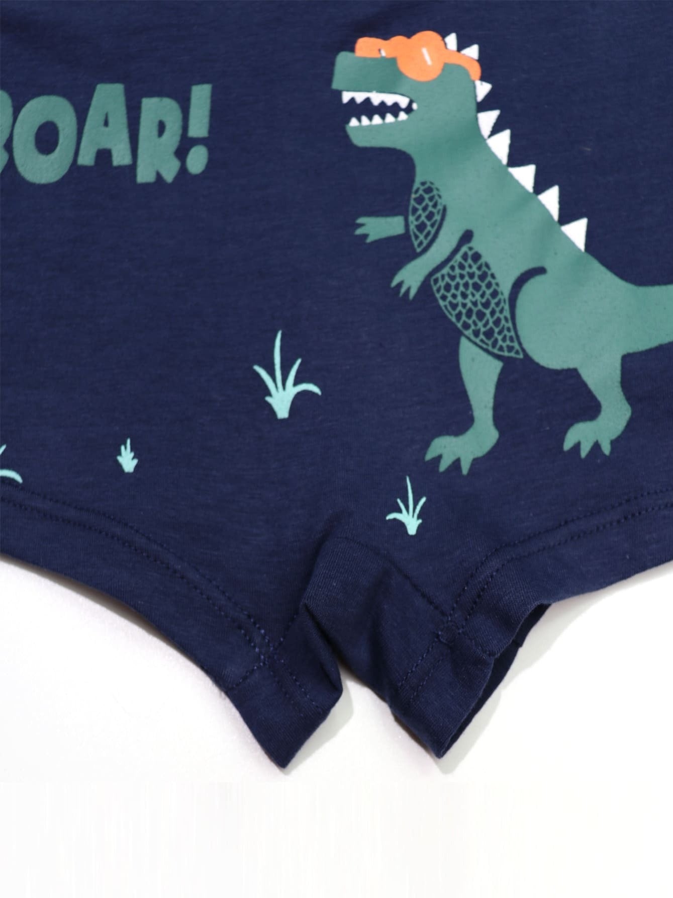5pcs Boys Cartoon Car & Dinosaur Boxer Briefs