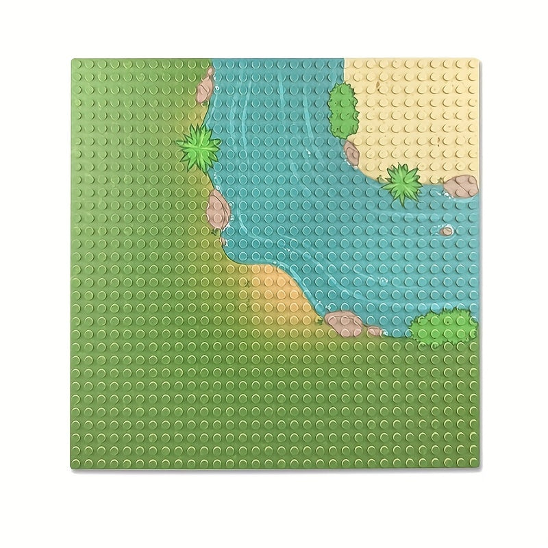 Classic Grassland Baseplate 32x32 Building Block Base Plates