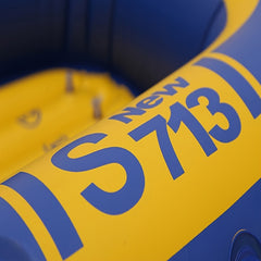 Single Inflatable Boat Raft Fishing Rowing Boat
