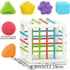 Sensory Shape Toys Set for Baby Development