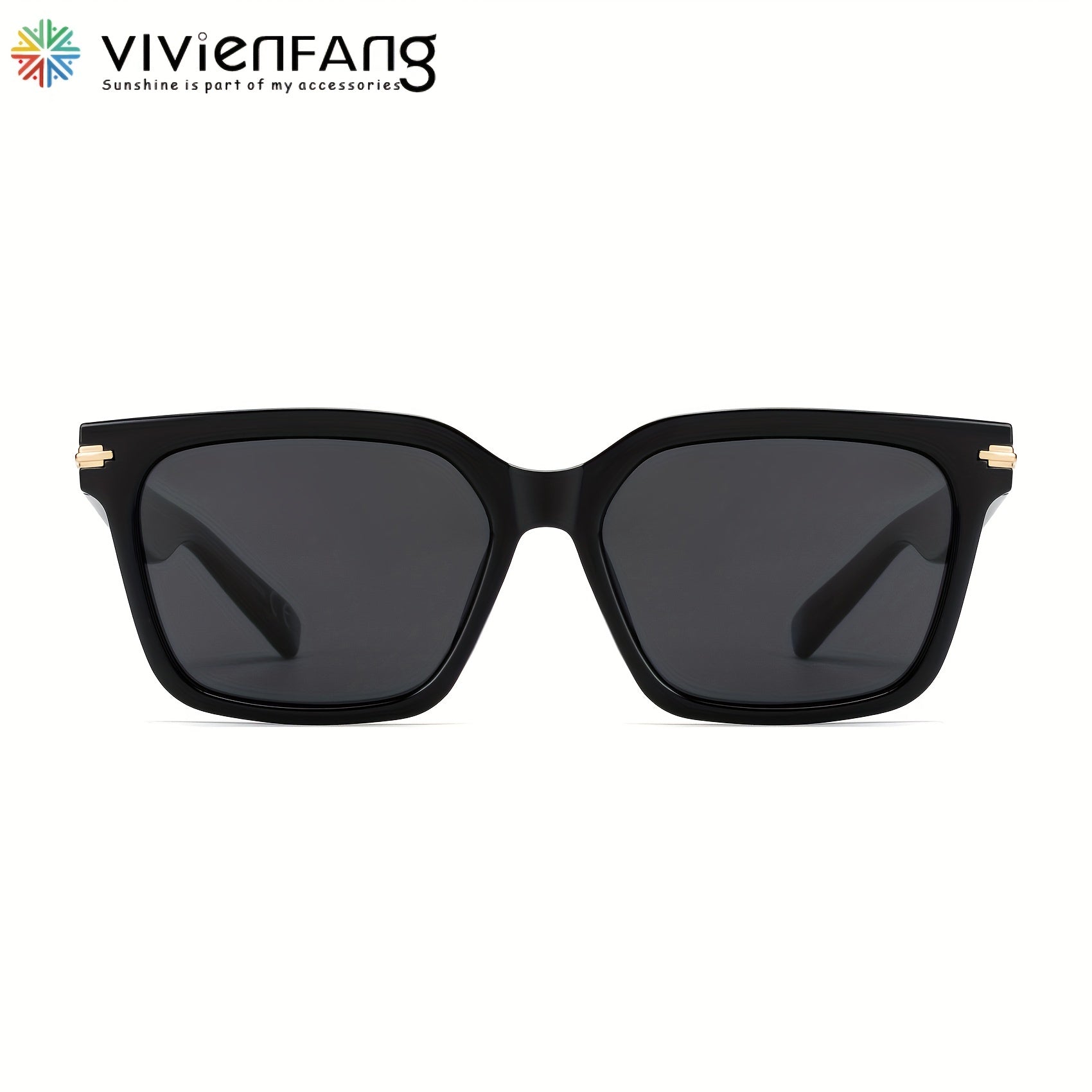 VIVIENFANG Men's Polarized Sunglasses UV Protection Flexible Temples Packaging