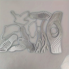 Owl Metal Cutting Dies And Stamps For Scrapbooking