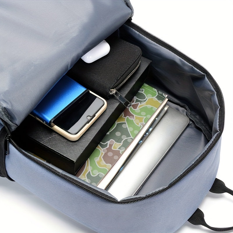 Men's Large Business Travel Bag Casual Student Schoolbag