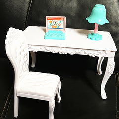 Table and Chairs Doll Kitchen Furniture Set