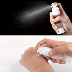 Refillable Pump Bottle Travel Spray Bottle Makeup Water Outdoor Travel