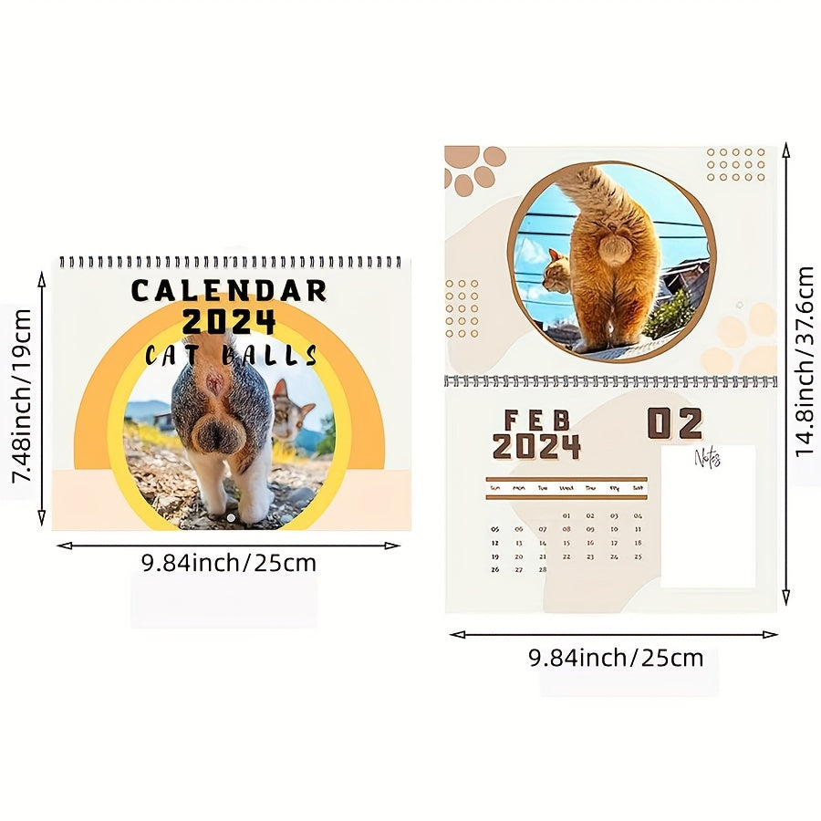 Cat Butt Calendar Funny Cat Calendar Essential For Cat Spoof Cat Egg Egg
